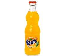 Fanta в стеклянной бутылке