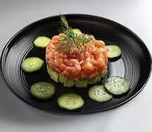 Тартар из сёмги