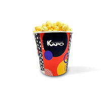 Сырный стандартный попкорн с топпингом