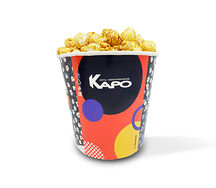 Карамельный попкорн большой с топпингом