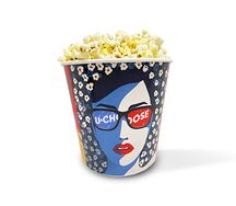 Сладкий большой попкорн с топпингом