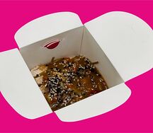 Соба с овощами и курицей