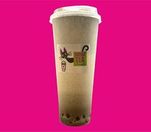 Молочный Bubble tea Матча Дзен