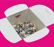 Паста с грибами и курицей 