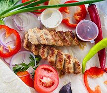 Люля-кебаб из свинины