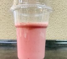 Смузи Клубничный с натуральным йогуртом