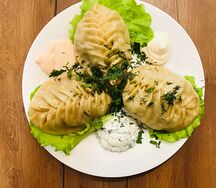 Манты с говядиной