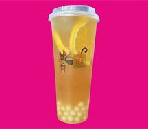Фруктовый Bubble tea Персик