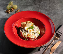  Оливье с говядиной