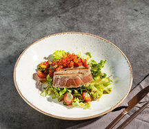 Филе тунца на гриле