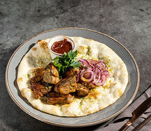 Мясо цыпленка на гриле