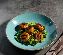 Шампиньоны на гриле