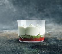 Пирожное Малина-фисташка