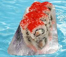 Калифорния саке с икрой