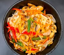 Вок с овощами