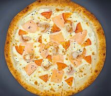 Пицца с морепродуктами