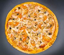 Курочка с грибами 