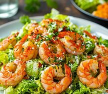 Цезарь с креветками