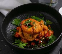 Кальмары в греческом кляре