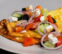 Омлет по-гречески 