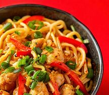 Китайская лапша с курицей