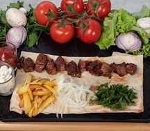 Кусочки баранины