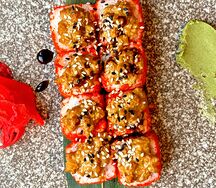 Запеченная Калифорния с креветкой 