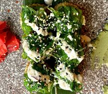 Ролл Тартар темпура с креветкой