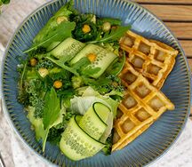 Зеленая-Вафля New