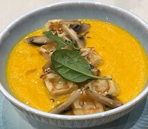 Крем - Суп из тыквы и грибов