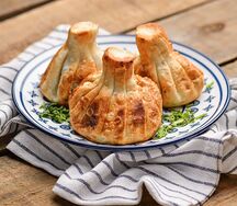 Жареные хинкали говядина-свинина с зеленью 