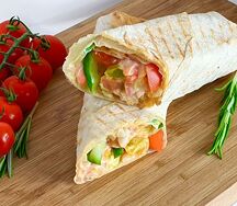 Шаверма с овощами