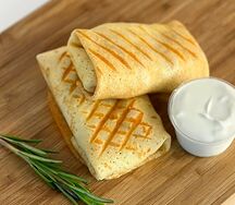 Блины с мясом