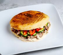 Панини из курицы на мангале