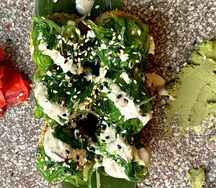 Ролл Тартар темпура с креветкой