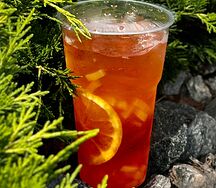 Bubble tea безалкогольный Апероль шприц