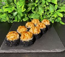 Запеченный с тигровой креветкой