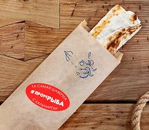 Шаверма с кальмаром