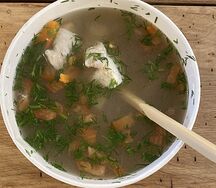 Уха наваристая маленькая порция