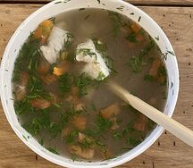 Уха наваристая большая порция