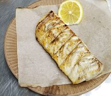 Судак на углях