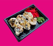 Ролл Нихон тартар из угря в ореховом соусе 