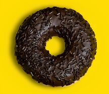 Донат Тройной шоколад