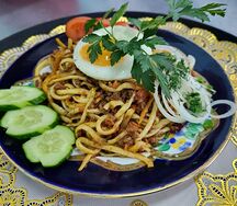 Лагман жареный