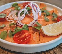 Карпаччо из семги