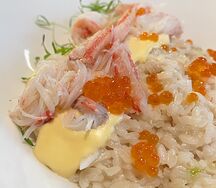 Ризотто с крабом