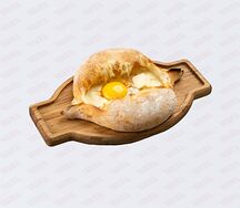 Хачапури по-аджарски хрустящий