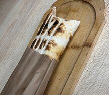 Люля из баранины с овощами в лаваше