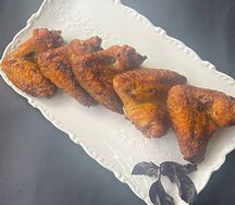 Куриные крылышки на мангале  в соусе « Терияки «