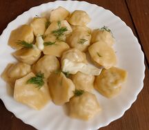 Пельмени рыбные